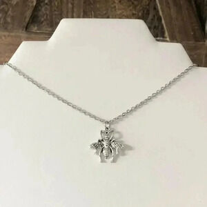 Bumblebee Bee Handmade Stainless Steel Necklace NWT